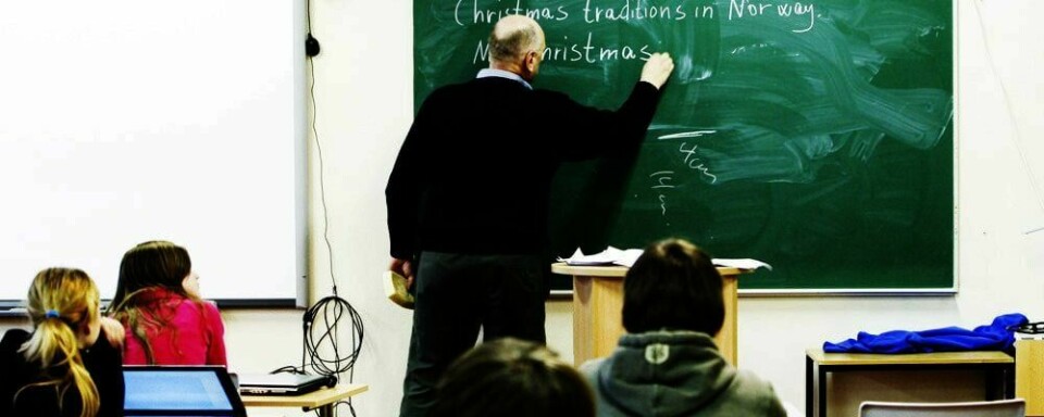 UNDERVISNING: Norske 8. klassinger og 9. klassinger vet mye om hva det vil si å leve i et demokrati. Det viser en ny undersøkelse.