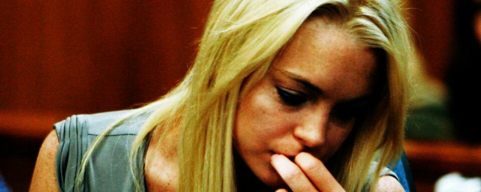 I FENGSEL: Lindsey Lohan (bildet) ble dømt til 90 dagers fengsel. Årsaken var at hun hadde skulket et avvennings-kurs for alkohol og narkotika.