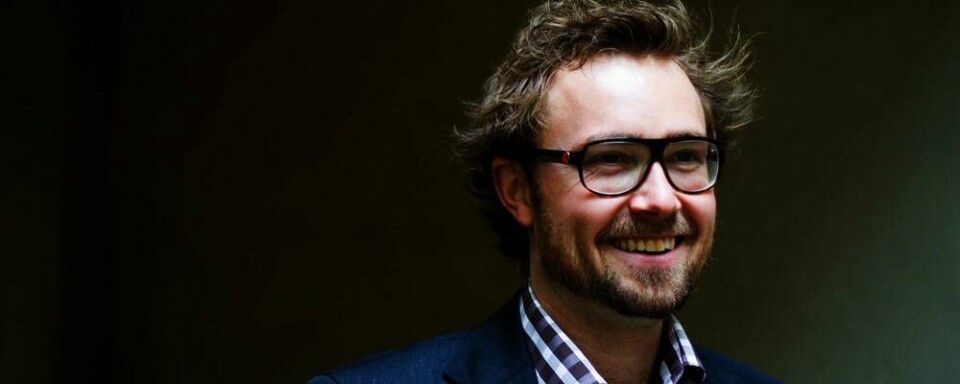 NY FORFATTER:  Mikkel Bugge har skrevet sin første roman. Han har tidligere skrevet en samling med korte historier.