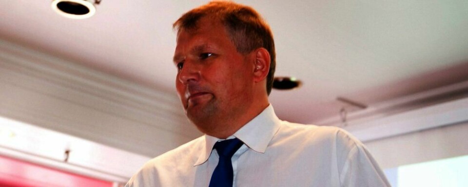 FÅR SPØRSMÅL: Terje Riis-Johansen må svare Stortinget om penge-gaven fra Troms Kraft.