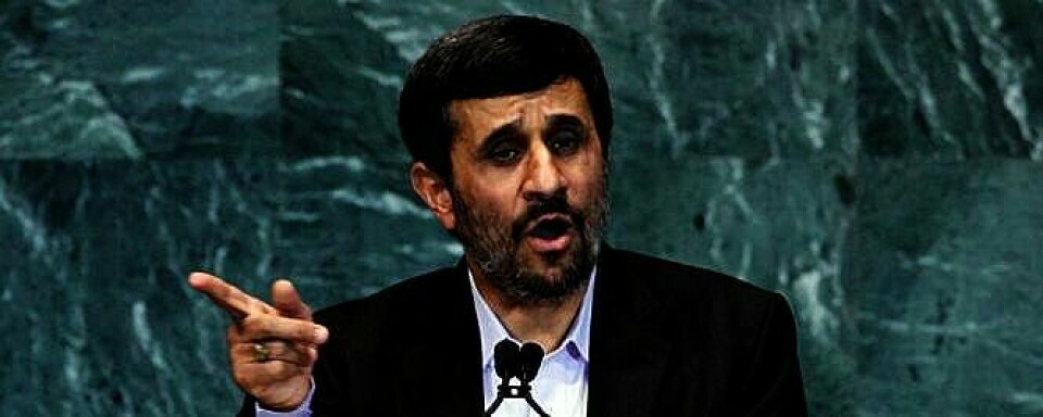 TERROR: Terror-angrepene i 2001 ordnet USA med selv. Det tror de fleste amerikanere, hevder Irans president Mahmoud Ahmadinejad.