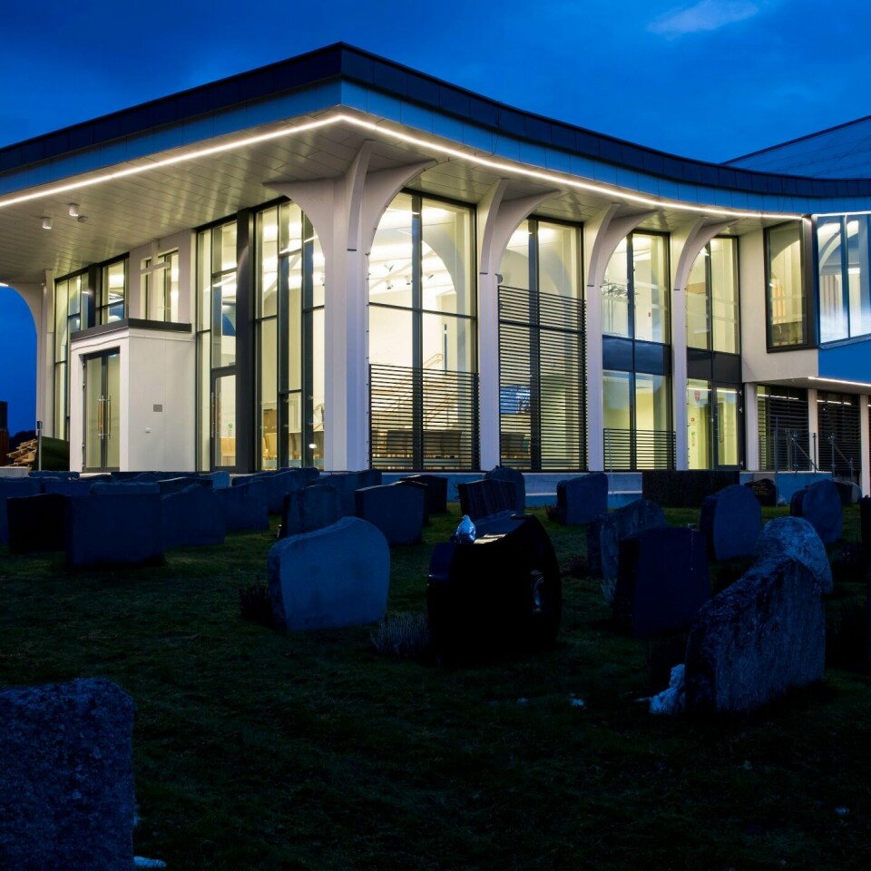 BOSTED: En far og sønn ble angrepet i Hønefoss. De bodde i Hønefoss kirke.