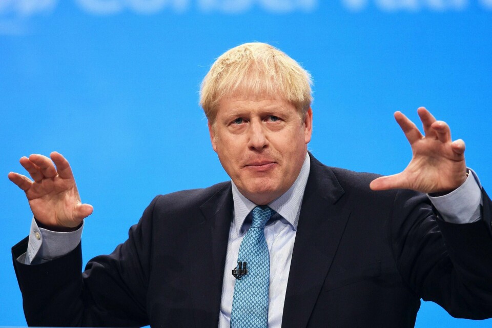 BREXIT: Det skal bli brexit 31. oktober, uansett hva som skjer, sier statsminister Boris Johnson i Storbritannia.