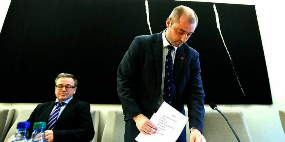 ENIG: Arbeidsminister Robert Eriksson kjenner seg igjen i rapporten om Nav. Torsdag ga eksperter i en rapport sin mening om velferds-tilbudet i Norge.