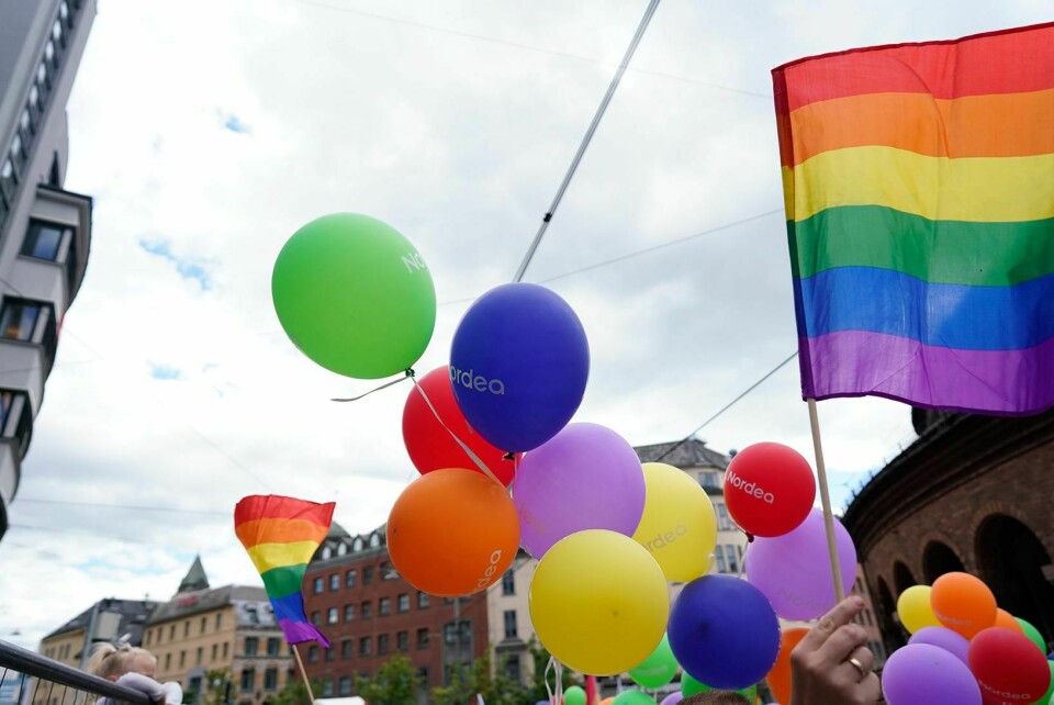 HOMOFILI: Mike Davisdon holdt foredrag ved NLA Høgskolen i Bergen. Han hevder han kan hjelpe dem som vil slutte å være homofile. Det provoserer mange.