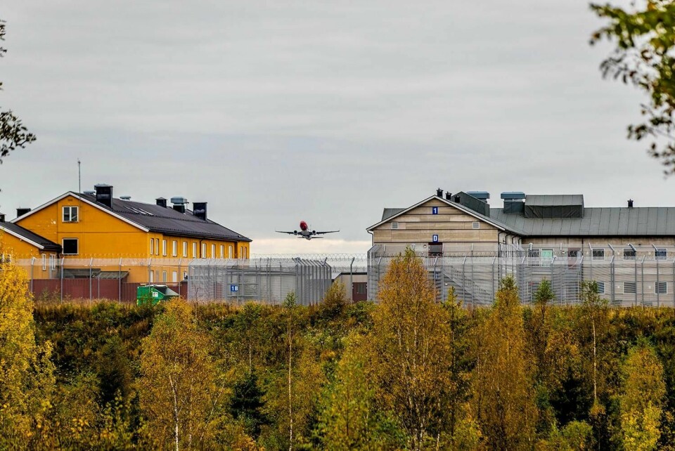 UTSENDT: 338 mennesker er sendt ut med tvang fra Norge i oktober. Siste stoppested før utsending har vært her på Trandum utlendingsinternat.