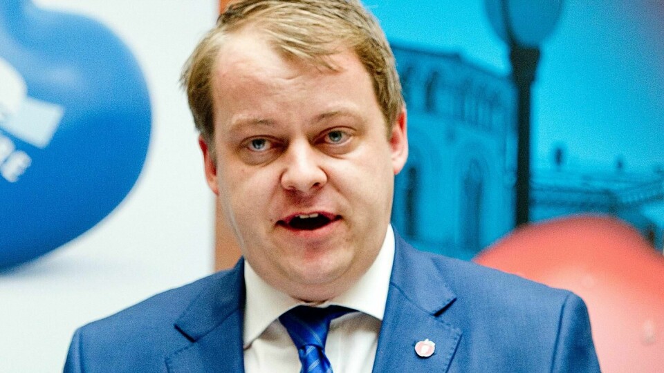 FRP: Erlend Wiborg er politiker fra Fremskrittspartiet (Frp).