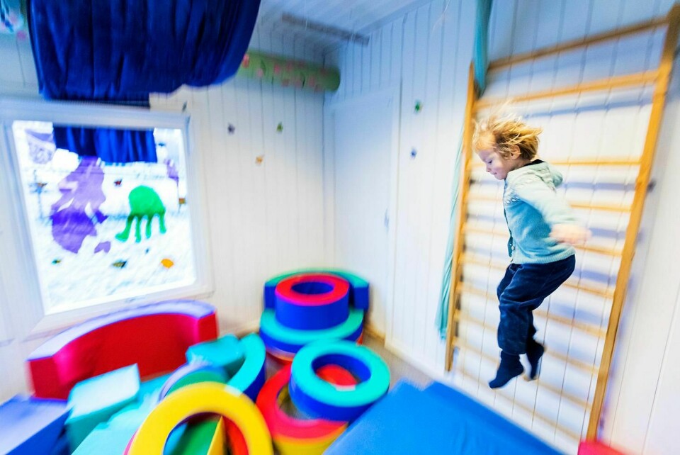 BARNEHAGE: Barn fra familier som tjener lite, kan få gratis kjernetid i barnehagen. Men mange barn med slik rett, bruker det ikke.