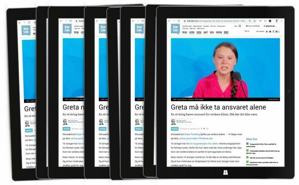Gruppesettet til Klar Tale er perfekt for undervisning ###