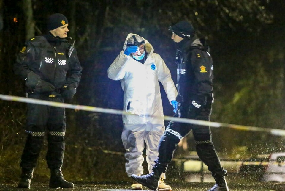 DREPT: En kvinne ble funnet drept i Moss onsdag. Politiet har siden jobbet med etterforskningen av drapet.