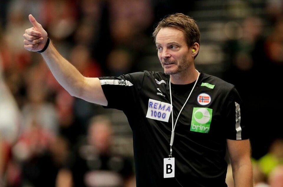 VM: Norge vil trolig søke om å få arrangere håndball-VM for menn i 2025. Det kan kanskje fortsatt bli med Christian Berge (bildet) som landslagssjef.