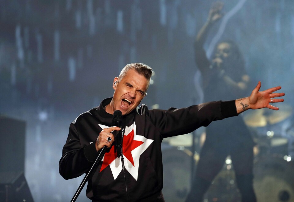 JUL: Robbie Williams slipper sitt første julealbum.