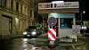 Bildet viser grensebua ved Checkpoint Charlie.