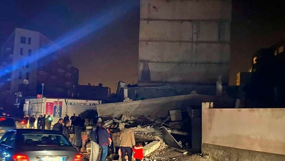 SKJELV: Et jordskjelv rammet Albania. Bildet er fra byen Durrës.