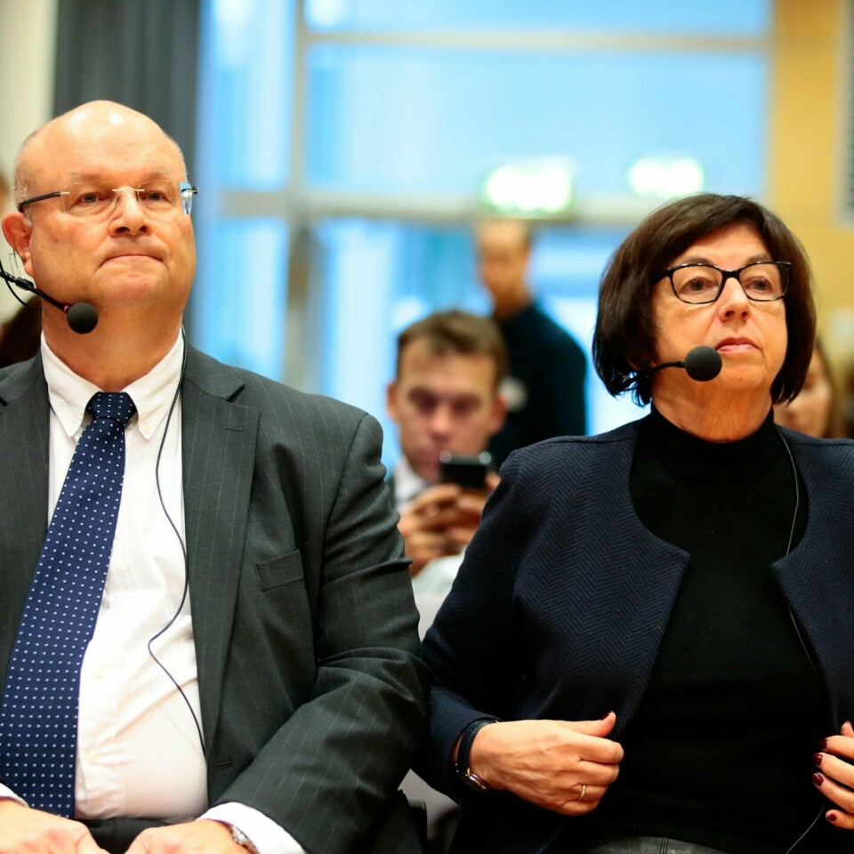 NAV: Sigrun Vågeng er direktør i Nav. Her sitter hun sammen med Terje Klepp.