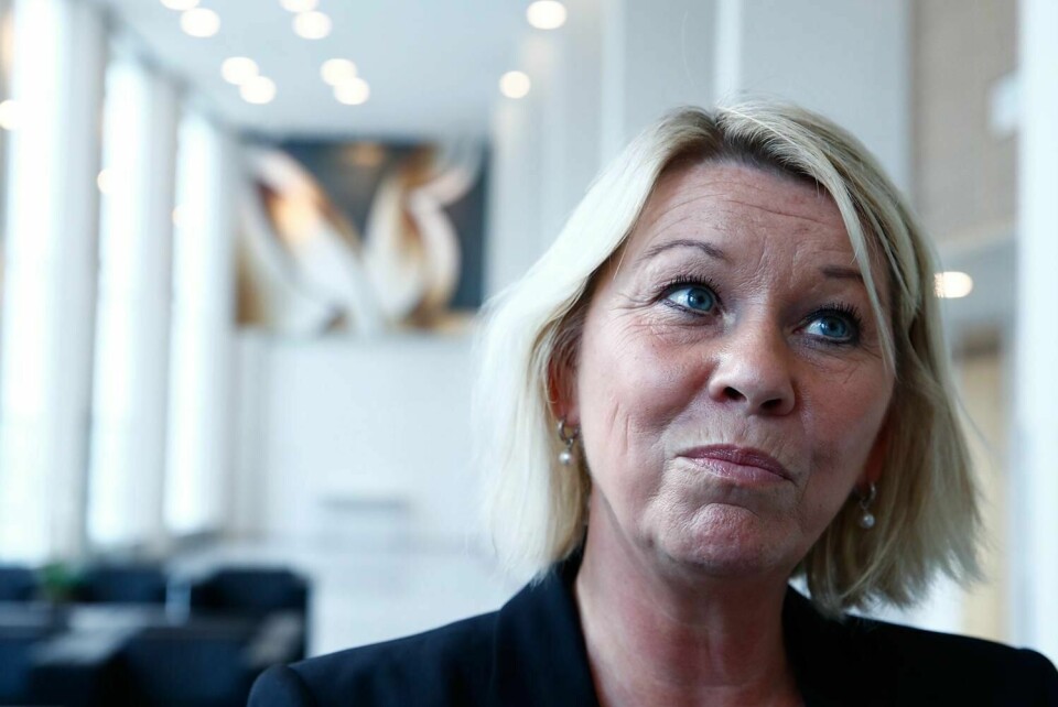 ARBEIDSLIV: Monica Mæland kommunal- og moderniserings-minister. Hun endrer reglene for jobber i staten. Det skal gi bedre sjanser for folk som ellers lett havner utenfor arbeidslivet.