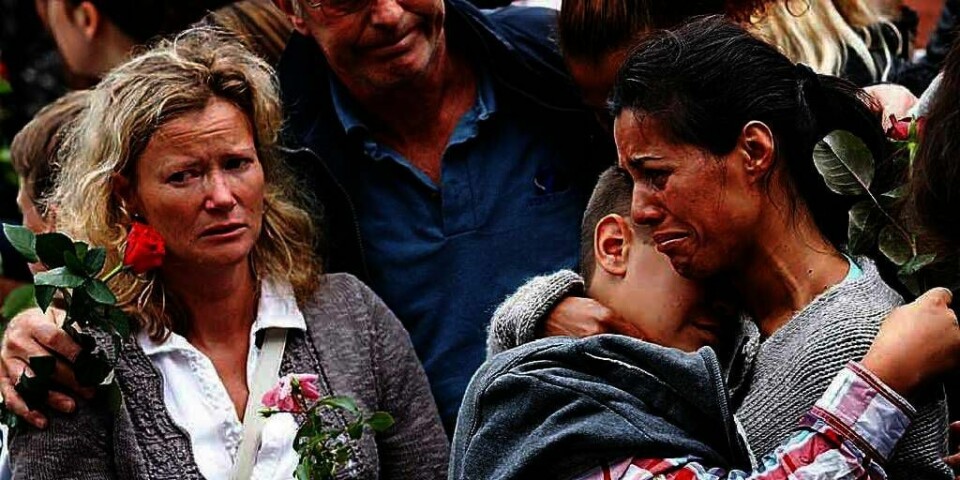 SORG: Mange sørger etter terroren. Men sorg er ikke god nok grunn til å få sykemelding.