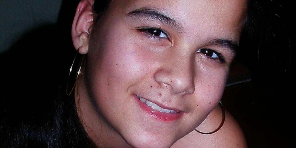 DREPT: 14 år gamle Sharidyn Meegan Ngahiwi Svebakk-Bøhn kom aldri hjem fra Utøya. Onsdag var hun en av dem som ble bekreftet død. Det er etter angrepet mot AUF sin leir på Utøya fredag.