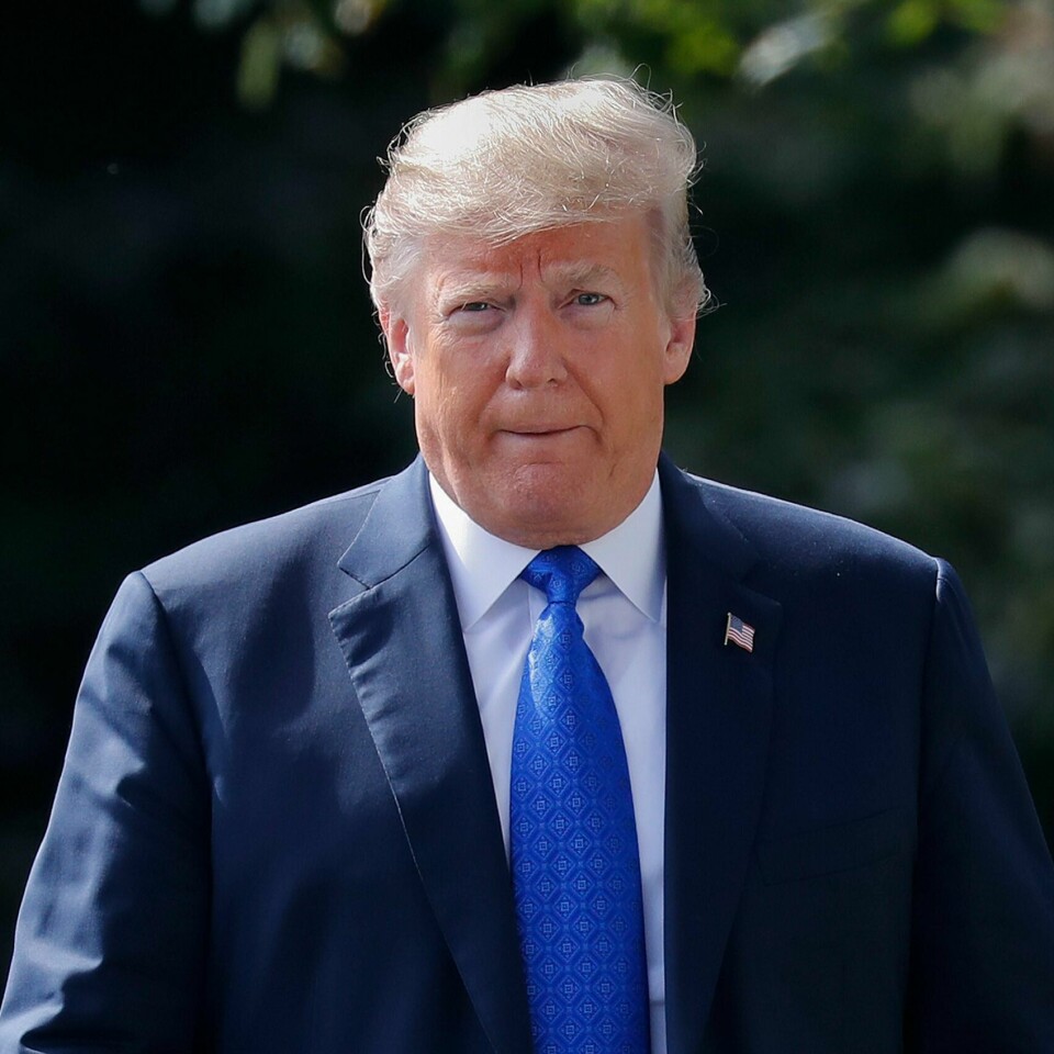 SKATT: USAs president Donald Trump kan ha hjulpet foreldrene sine med å betale mindre skatt.