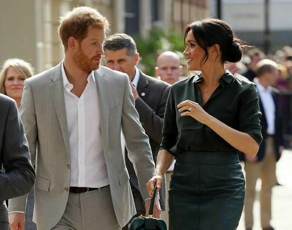 GRAVID: Storbritannias prins Harry og Meghan, hertuginnen av Sussex, venter barn. Babyen er ventet til våren, ifølge kongehuset.