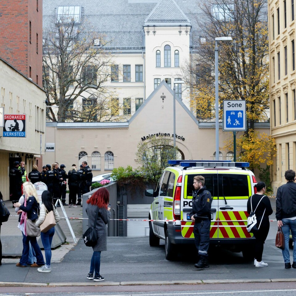 DRAP: Politiet prøver å finne ut hva som kan ha skjedd men en mann som ble funnet drept på Majorstuen i Oslo.