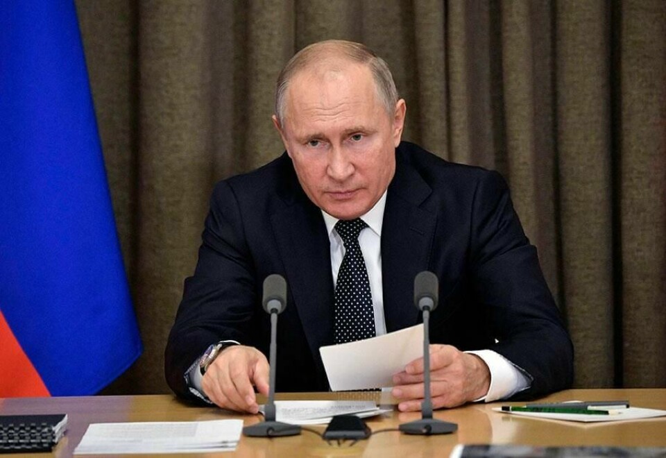 MÅLING: Russlands president Vladimir Putin er ikke like populær som før. Det viser en menings-måling.