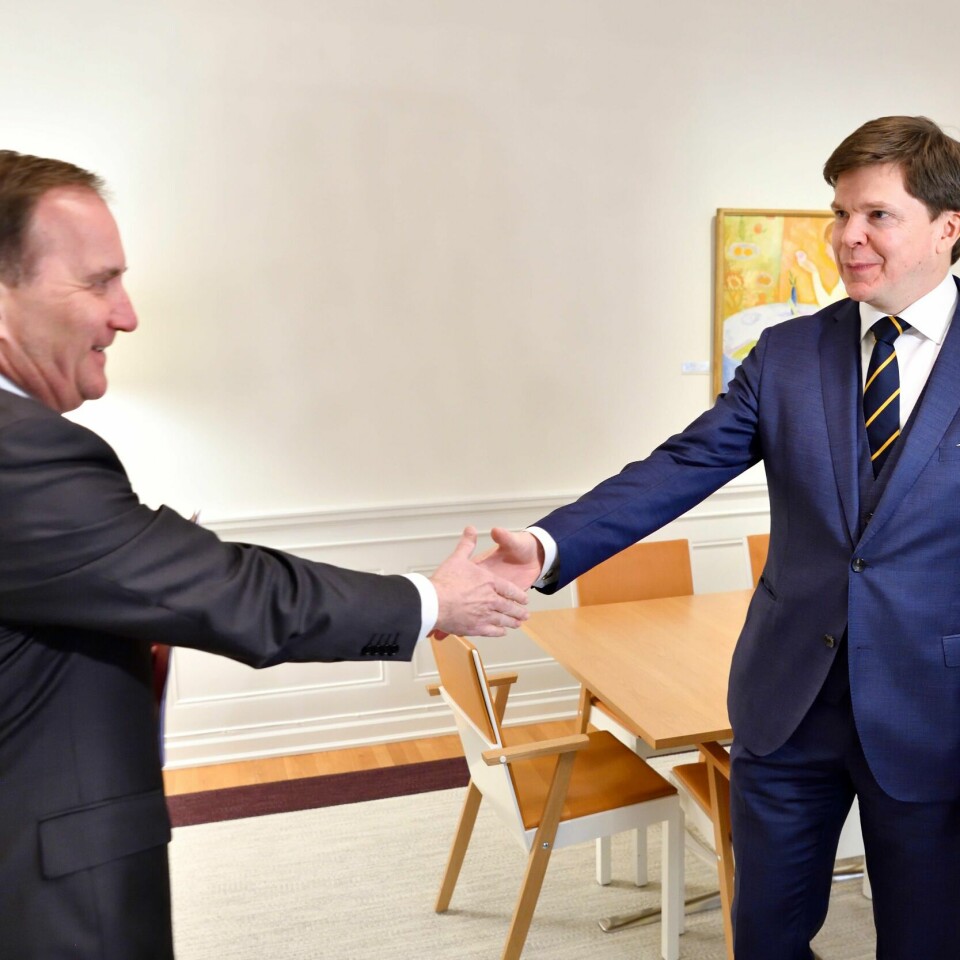 OPPDRAG: Stefan Löfven er Sveriges statsminister. Han skal igjen forsøke å danne regjering i Sverige.