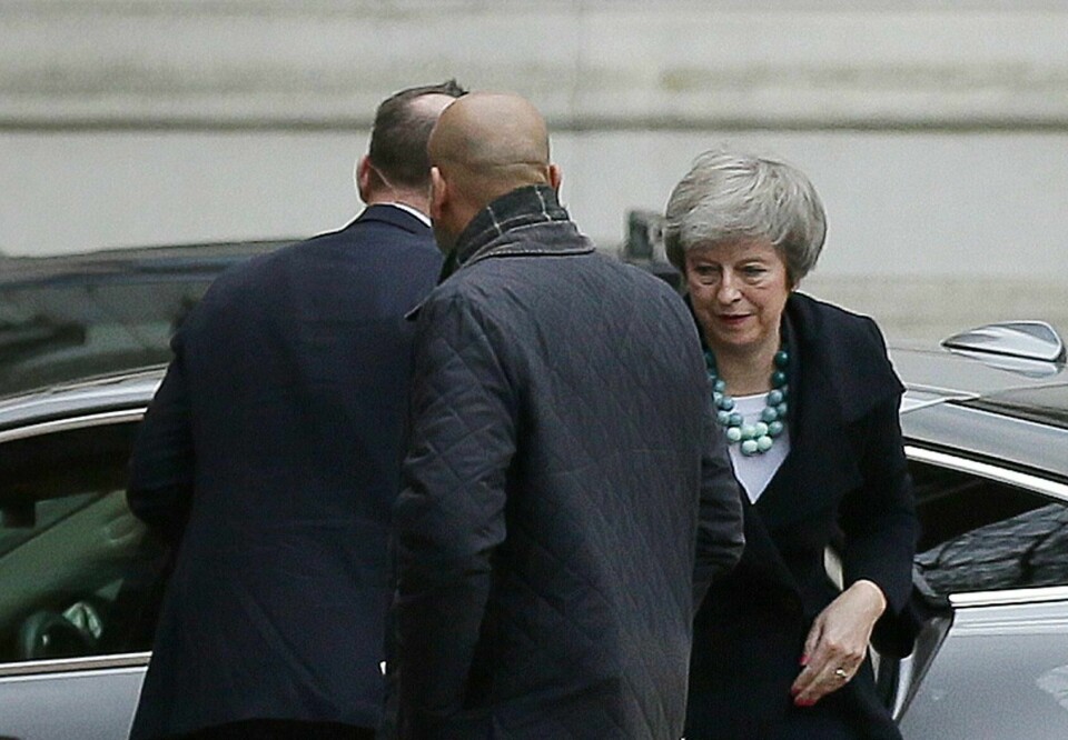 UTSETTER: Statsminister Theresa May ville kommet til å tape. Det er når Parlamentet skulle stemme over hennes avtale om brexit. Derfor skal hun ha utsatt avstemningen.