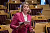 Anniken Huitfeldt gikk av som utenriksminister denne uken. Nå er det klart at hun blir leder for Arbeiderpartiets næringsfraksjon på Stortinget. Foto: Terje Pedersen / NTB