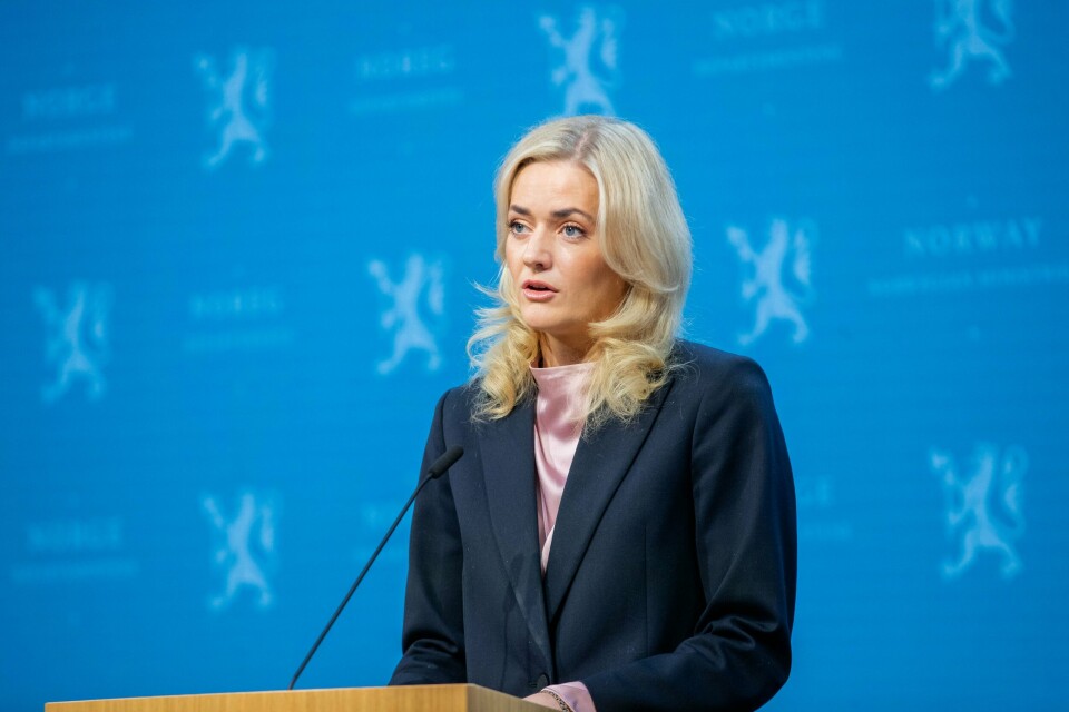 ASYL: Emilie Enger Mehl sier det kommer flere asylmottak over hele landet. Hun er justisminister. Justis- og beredskapsminister Emilie Enger Mehl (Sp) varslet tirsdag flere grep for å håndtere den økte tilstrømmingen av ukrainske flyktninger. Foto: Emilie Holtet / NTB