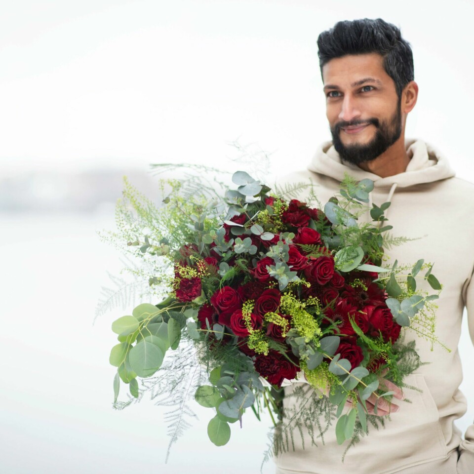 BLOMSTER: 37 prosent av menn sier de liker å motta blomster.