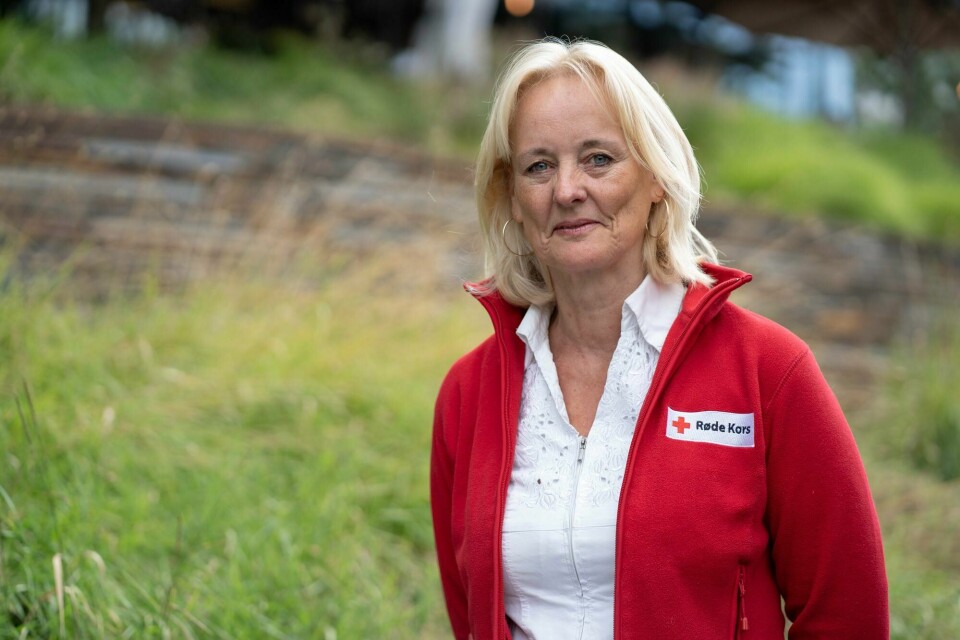 VANSKELIG ØKONOMI: Røde Kors merker at flere familier har det vanskelig. Anne Bergh sier flere ikke har nok penger til jul. Bilde av generalsekretær i Røde Kors, Anne Bergh. Foto: Olav A. Saltbones / Røde Kors
