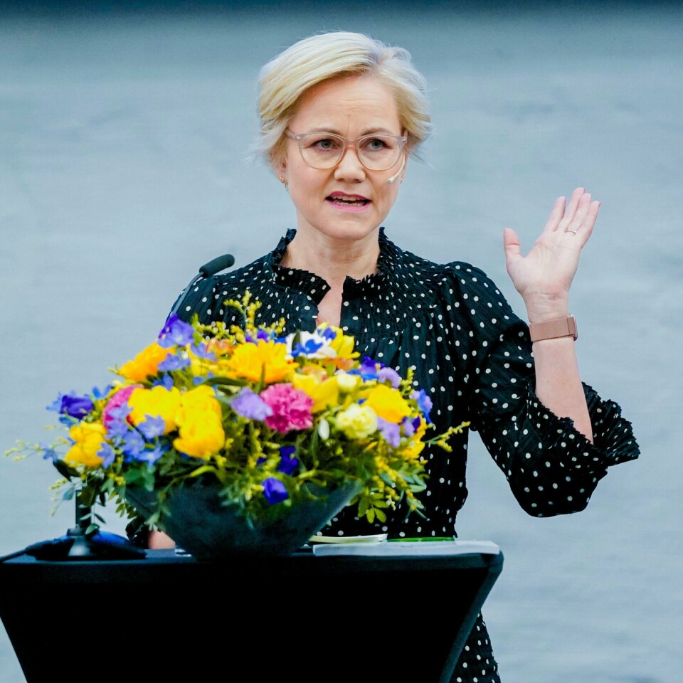 Folkehelsemeldingen: Helseminister Ingvild Kjerkol presenterte folkehelsemeldingen på fredag. Bildet viser helseminister Ingvild Kjerkol.