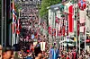 Bildet viser Karl Johan 17. mai.