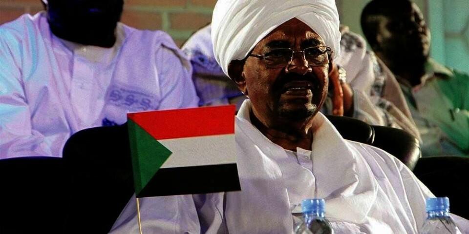 PRESIDENT: Det er ventet at president Omar Hassan al-Bashir vil vinne valget i Sudan. Partier i opposisjon vil ikke være med på valget. De boikotter det.