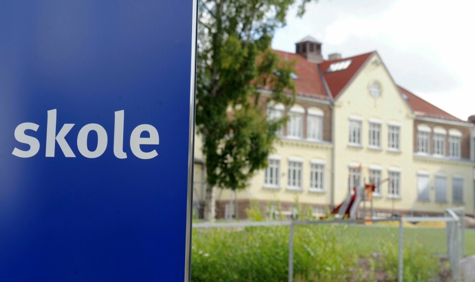 SKOLE: Bildet er av Tåsen skole. Det er ikke de saken gjelder. Saken handler om privatskolen Kristen VGS Vennesla. Illustrasjonsfoto. Foreldre og elever kan møte stengte dører når skolene starter opp igjen etter ferien. Foto: Terje Pedersen / NTB
