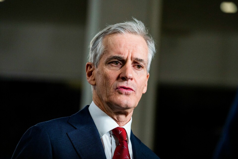 STØRE: Jonas Gahr Støre er statsminister. Han vil ta bort korona-regler straks det er mulig. Bildet viser statsminister Jonas Gahr Støre. Foto: Håkon Mosvold Larsen / NTB