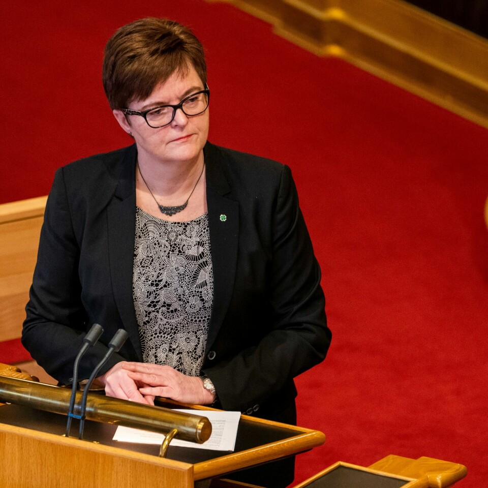 NEI: Sp sier nei til flere kvote-flyktninger. Det sier Heidi Greni i Senterpartiet. Foto: Terje Pedersen / NTB – Det er viktig å få på plass en ordning for boligbygging i områder der markedsverdi ligger under byggekostnad, mener Sps Heidi Greni. Foto: Terje Pedersen / NTB