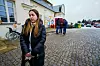 – Jeg ønsket ikke å reise. Jeg ville bli. Men foreldrene mine tryglet meg, sier Oleksandra Tsjyzhevsja. Tirsdag forlot hun hjembyen sin i Ukraina. Foto: Lise Åserud / NTB