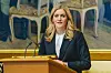 Bildet viser justis- og beredskapsminister Emilie Enger Mehl på Stortinget.Foto: Stian Lysberg Solum / NTB / NPK