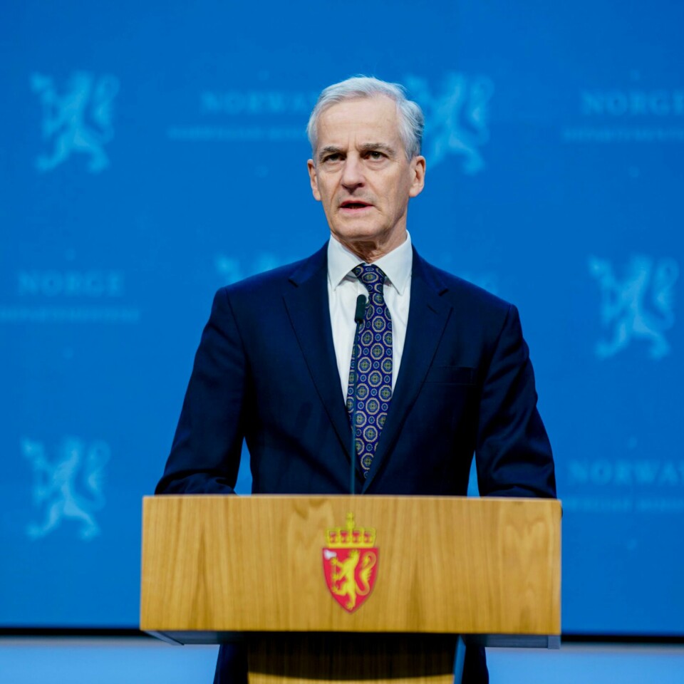 FLUKT: Statsminister Jonas Gahr Støre sier de har satt et tall på antall flyktninger som kan komme til Norge. Likevel er han åpen for at tallet kan bli høyere. Statsminister Jonas Gahr Støre holder pressekonferanse om krigen i Ukraina og konsekvensene den får for Norge.Foto: Stian Lysberg Solum / NTB