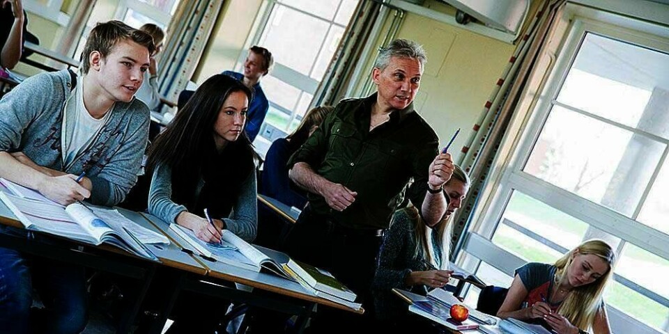 PENGER: Flinke lærere bør få mer lønn enn kolleger som ikke gjør det like bra. Det mener Oslo Høyre.