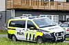 Bildet viser en parkert politibil. Foto: Marius Simensen / NTB
