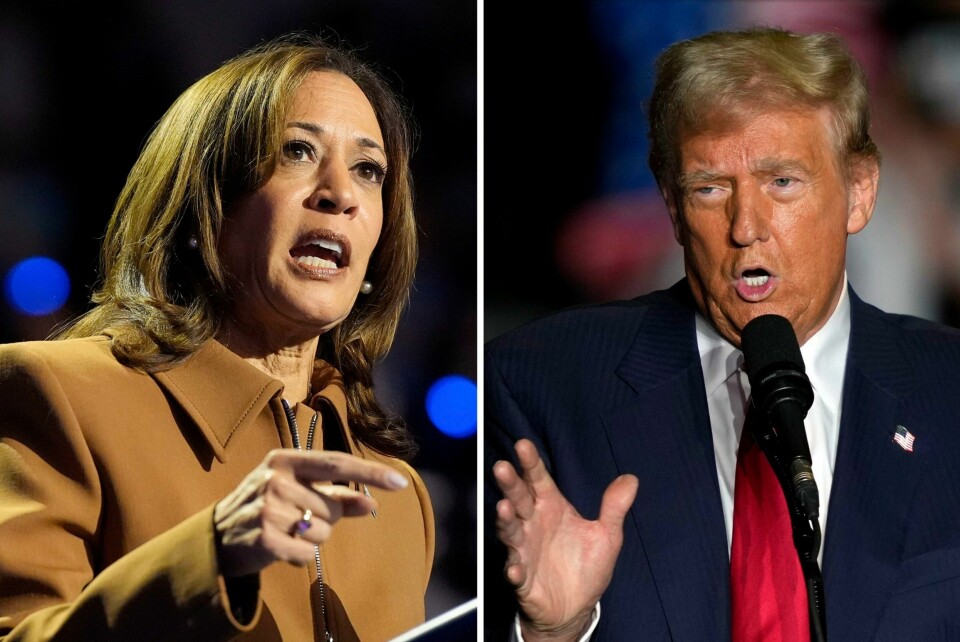 USA: Det har vært en intens innspurt for de to presidentkandidatene, visepresident Kamala Harris (t.v.) og Donald Trump. Det har vært en intens innspurt for de to presidentkandidatene, visepresident Kamala Harris (t.v.) og Donald Trump. Foto: AP / NTB