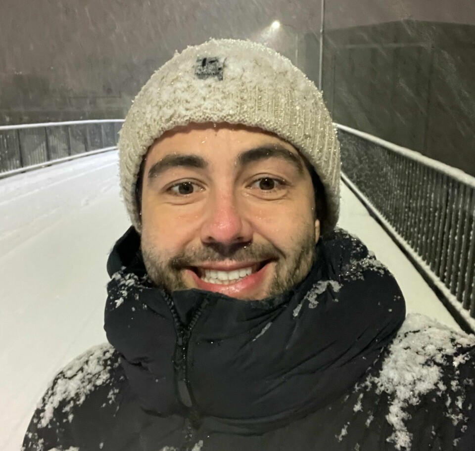 SNAKKER NORSK: – Jeg prøver å bruke norsk så mye som mulig i hverdagen for å bli bedre i språket, skriver Rafael Borges Costa. Bildet viser Rafael Borges Costa. Foto: Privat