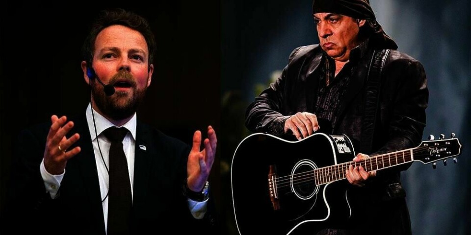 GJESTER: Kunnskapsminister Torbjørn Røe Isaksen skal åpne Notodden Blues Festival torsdag. Også artisten Little Steven besøker festivalen i år.