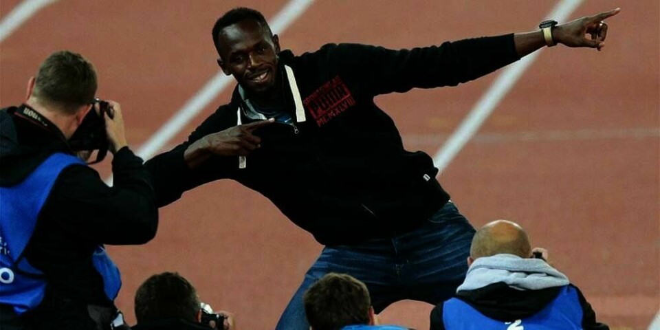 OPPMERKSOMHET: Sprinteren Usain Bolt fra Jamaica får mye oppmerksomhet. Folk snakker om formen hans. Han har verdensrekorder, men har ikke gjort det så bra denne sesongen. Fredag skal han vise hva han er god for på 100-meteren i London.