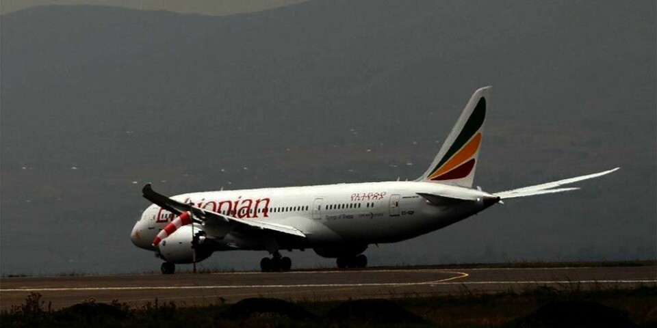 PASSASJER:  Et fly fra selskapet Ethiopian Airlines hadde med seg en ekstra passasjer. En mann ble funnet i bagasjerommet på flyet. Bildet er ment som illustrasjon.
