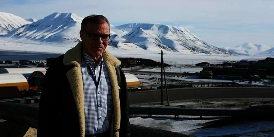 STYRER:  Sysselmann Odd Olsen Ingerø er statens øverste leder på Svalbard. Han forklarer hvilke områder staten har ansvar over på øygruppa. Og hvordan de samarbeider med lokale politikere.