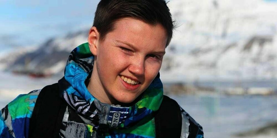 ENGASJERT: Sondre Stormoen er engasjert i politikk, selv om han fortsatt er for ung til å stemme. Men han mener unge blir hørt av politikerne på Svalbard.